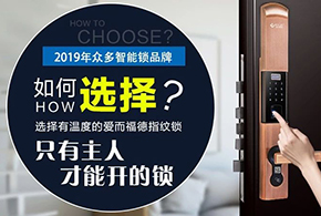 2019，讓自已生活變得幸福，您還缺一把智能鎖！